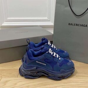 BALENCIAGA MEN’S TRIPLE S SNEAKER CLEAR SOLE – BB198