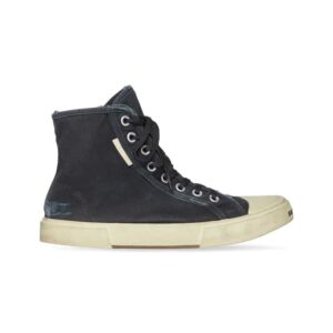 BALENCIAGA MEN’S PARIS HIGH TOP TRAINERS IN BLACK – BB210