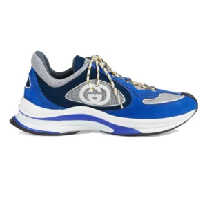 GUCCI RUN TRAINER SNEAKERS IN BLUE – GC160