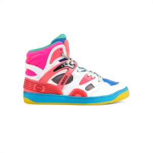 GUCCI BASKET SNEAKERS WHITE DEMETRA – GC069