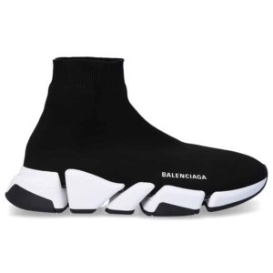 BALENCIAGA SPEED 2020 TRAINER BLACK WHITE – BB51