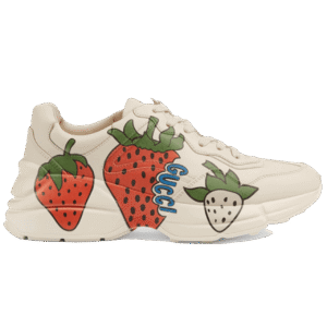 GUCCI RHYTON SNEAKER WITH STRAWBERRY