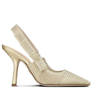 Christian Dior Women's J'adior Slingback Pump Golden