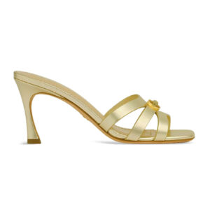Christian Dior Women's Or 30M Heeled Slide Golden