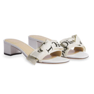 Christian Dior Women's J'Adior Heeled Slide White