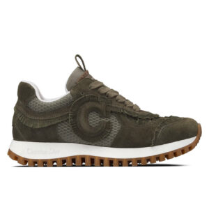 Christian Dior Women's C'est Dior Sneaker Dark Green