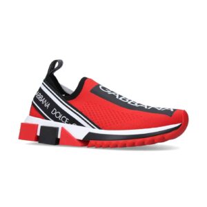 DOLCE & GABBANA STRETCH MESH SORRENTO SNEAKERS WITH LOGO – DG049