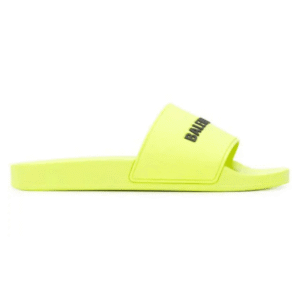 BALENCIAGA RUBBER LOGO POOL SLIDE SANDALS – BBS2