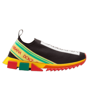 DOLCE & GABBANA STRETCH MESH SORRENTO SNEAKERS WITH LOGO – DG47