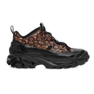 BURBERRY MONOGRAM PRINT ARTHUR SNEAKERS – BBR033