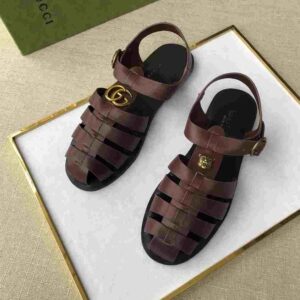 GUCCI SANDAL WITH DOUBLE G – SDG007