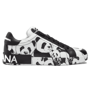 DOLCE & GABBANA PORTOFINO SNEAKERS IN PRINTED NAPPA CALFSKIN – DG 11