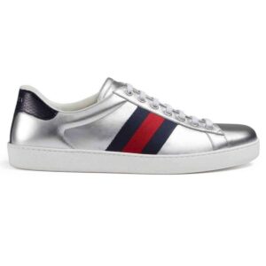 GUCCI ACE SLIVER SNEAKER – GC39