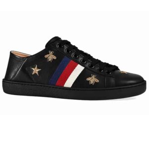 GUCCI BLACK BEE STAR WEB RED WHITE BLUE – GC36