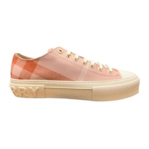 BURBERRY CHECK COTTON SNEAKERS – BBR128
