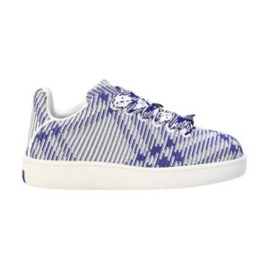 BURBERRY CHECKED KNITTED SNEAKERS – BBR101