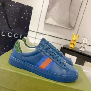 MEN’S GUCCI ACE SNEAKER WITH WEB – GC214