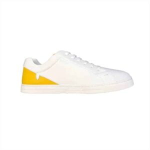 FENDI CORNER BUGS LOW-TOP SNEAKERS IN WHITE – FD07