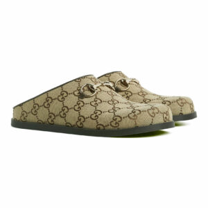 Gucci Women's Mule With Horsebit 837130 Aprciot