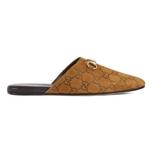Gucci Women's Horsebit Mules 849565 Coffee