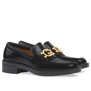 Gucci Women's Loafer With Interlocking G 701791 Black