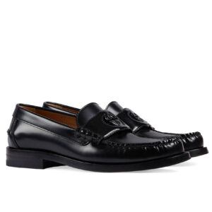 Gucci Women's Interlocking G Loafer 738676 Black