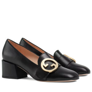 Gucci Blonde Women's Mid-heel Pump Black
