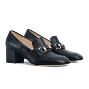 Gucci Women's Loafer Pump With Horsebit 832443 Black