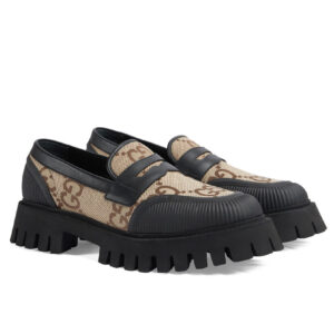 Gucci Women's Maxi GG Loafer 739776 Black