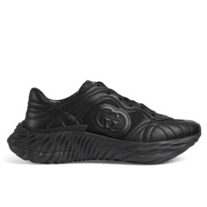 Gucci Unisex Ripple Sneaker 771471 Black