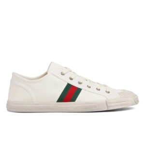 Gucci Unisex Sneaker With Web 786332 White
