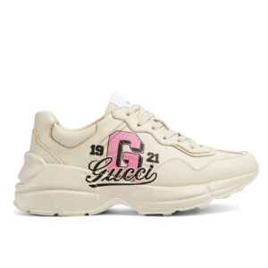 Gucci Unisex Rhyton Sneakers 817482 White