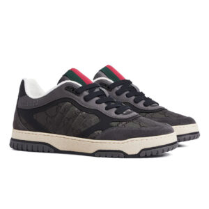 Gucci Unisex Re-Web Sneakers 831661 Black