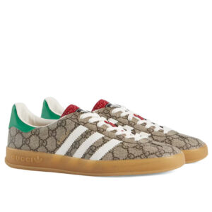 Gucci X Adidas Unisex Gazelle Sneaker Coffee