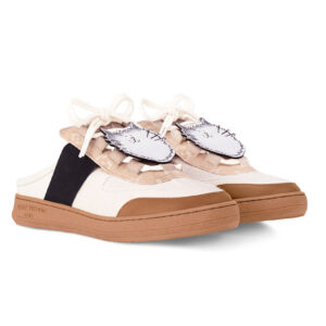 Louis Vuitton Women's Lous Open Back Sneaker 1AICF5 Cream