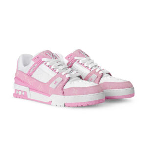 Louis Vuitton Unisex LV Trainer Sneakers Pink