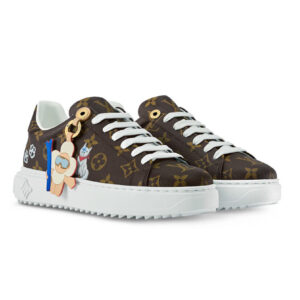 Louis Vuitton Women's Time Out Sneakers 1AIVI9 Brown