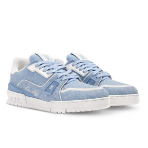 Louis Vuitton Unisex LV Trainer Sneaker 1AKBB Blue