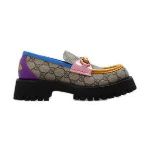 GG MONOGRAM-EMBELLISHED LOAFERS – LDG21